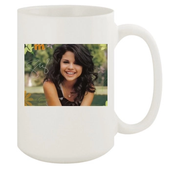 Selena Gomez 15oz White Mug