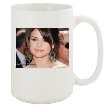 Selena Gomez 15oz White Mug