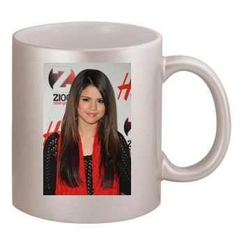 Selena Gomez 11oz Metallic Silver Mug