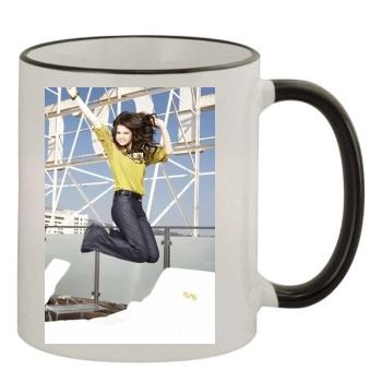 Selena Gomez 11oz Colored Rim & Handle Mug