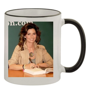 Shania Twain 11oz Colored Rim & Handle Mug