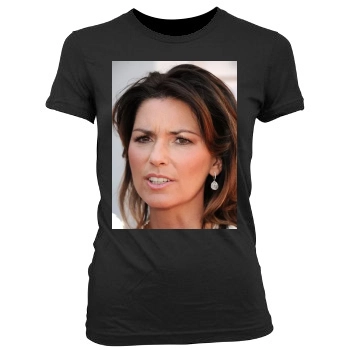 Shania Twain Women's Junior Cut Crewneck T-Shirt