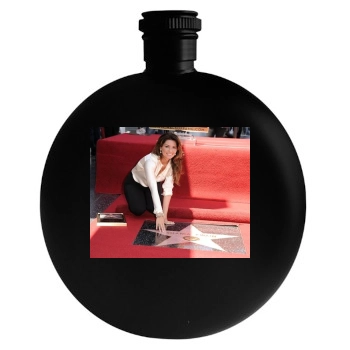 Shania Twain Round Flask