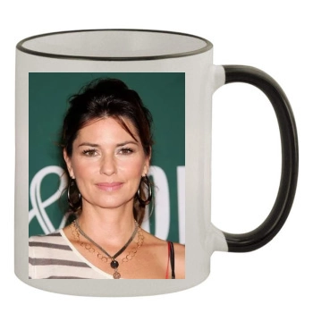 Shania Twain 11oz Colored Rim & Handle Mug