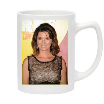 Shania Twain 14oz White Statesman Mug