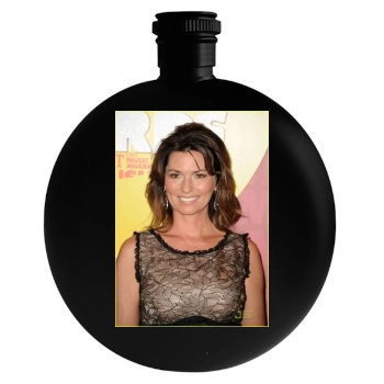 Shania Twain Round Flask