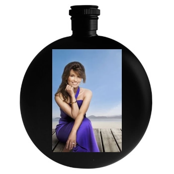 Shania Twain Round Flask