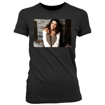 Shania Twain Women's Junior Cut Crewneck T-Shirt