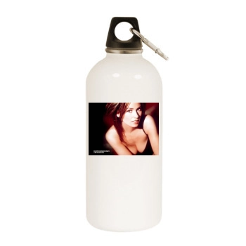 Shania Twain White Water Bottle With Carabiner