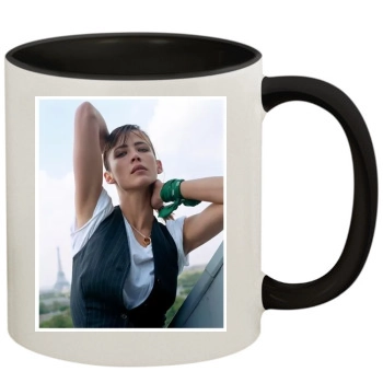 Sophie Marceau 11oz Colored Inner & Handle Mug