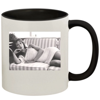 Sophie Marceau 11oz Colored Inner & Handle Mug