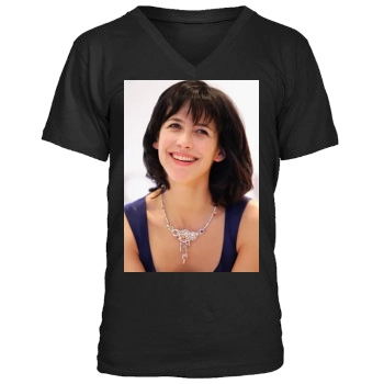 Sophie Marceau Men's V-Neck T-Shirt