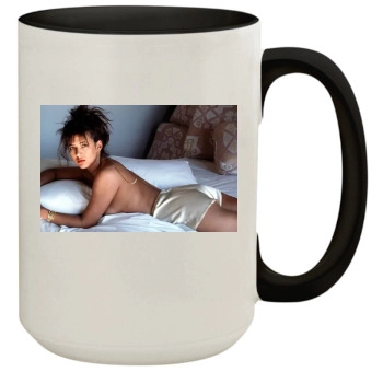 Sophie Marceau 15oz Colored Inner & Handle Mug