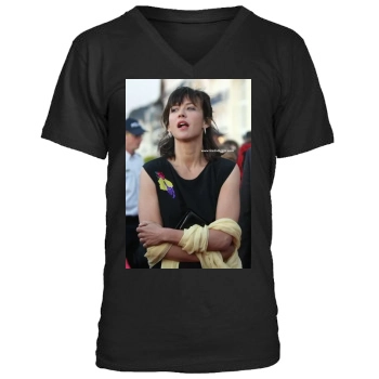 Sophie Marceau Men's V-Neck T-Shirt