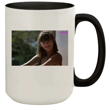 Sophie Marceau 15oz Colored Inner & Handle Mug