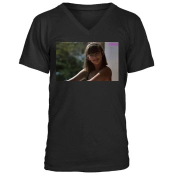 Sophie Marceau Men's V-Neck T-Shirt