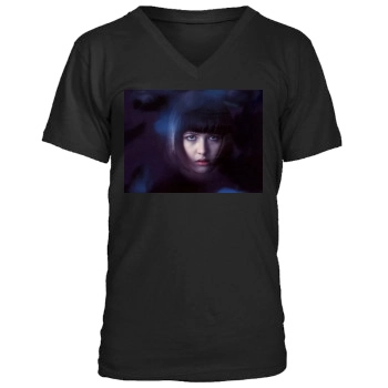 Sophie Marceau Men's V-Neck T-Shirt