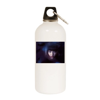 Sophie Marceau White Water Bottle With Carabiner