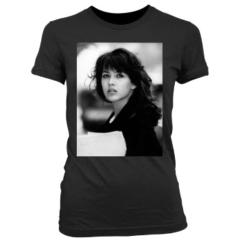 Sophie Marceau Women's Junior Cut Crewneck T-Shirt