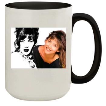 Sophie Marceau 15oz Colored Inner & Handle Mug