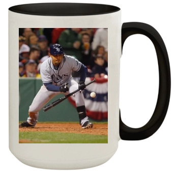 Tampa Bay Rays 15oz Colored Inner & Handle Mug