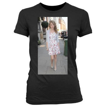 Taylor Swift Women's Junior Cut Crewneck T-Shirt