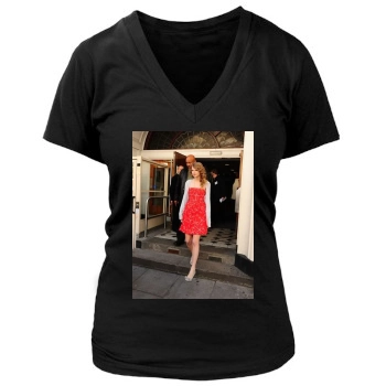 Taylor Swift Women's Deep V-Neck TShirt