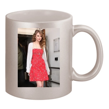 Taylor Swift 11oz Metallic Silver Mug