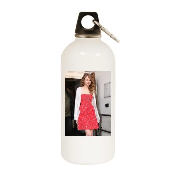 Taylor Swift White Water Bottle With Carabiner