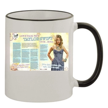 Taylor Swift 11oz Colored Rim & Handle Mug