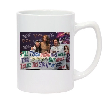 Taylor Swift 14oz White Statesman Mug