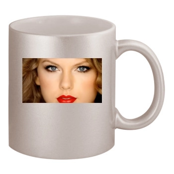 Taylor Swift 11oz Metallic Silver Mug