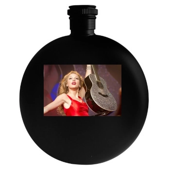 Taylor Swift Round Flask