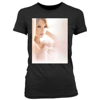 Taylor Swift Women's Junior Cut Crewneck T-Shirt