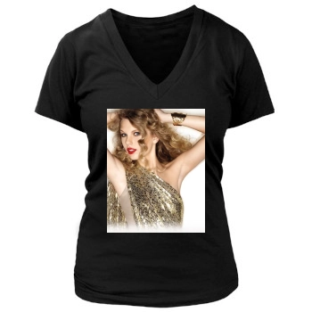 Taylor Swift Women's Deep V-Neck TShirt