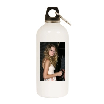 Taylor Swift White Water Bottle With Carabiner