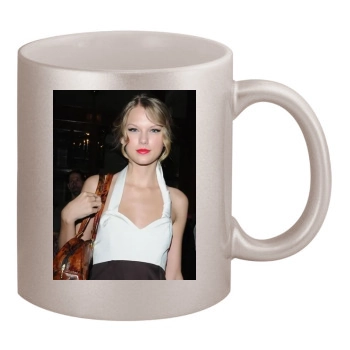 Taylor Swift 11oz Metallic Silver Mug