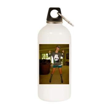 Taylor Swift White Water Bottle With Carabiner