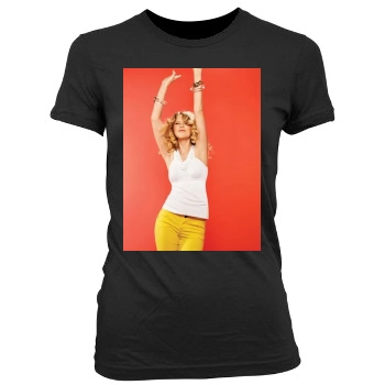 Taylor Swift Women's Junior Cut Crewneck T-Shirt