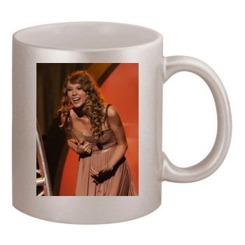 Taylor Swift 11oz Metallic Silver Mug