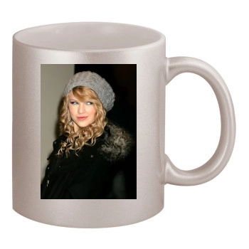 Taylor Swift 11oz Metallic Silver Mug