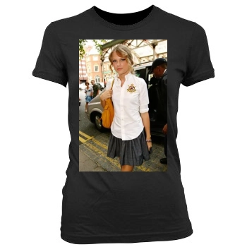 Taylor Swift Women's Junior Cut Crewneck T-Shirt