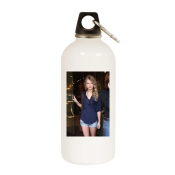 Taylor Swift White Water Bottle With Carabiner