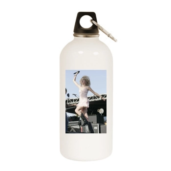 Taylor Swift White Water Bottle With Carabiner