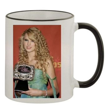 Taylor Swift 11oz Colored Rim & Handle Mug