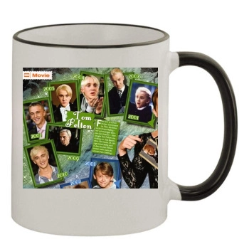 Tom Felton 11oz Colored Rim & Handle Mug