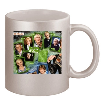 Tom Felton 11oz Metallic Silver Mug