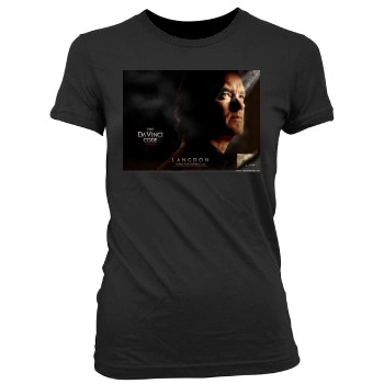 Tom Hanks Women's Junior Cut Crewneck T-Shirt