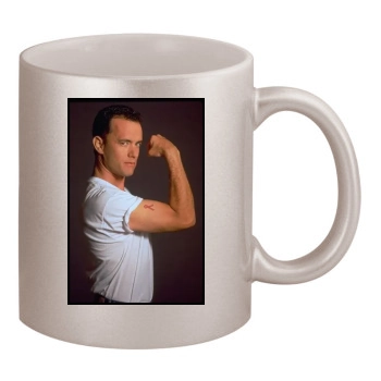 Tom Hanks 11oz Metallic Silver Mug