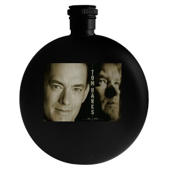 Tom Hanks Round Flask